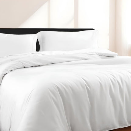 White King Cotton Blend 300 Thread Count Washable Duvet Cover Set