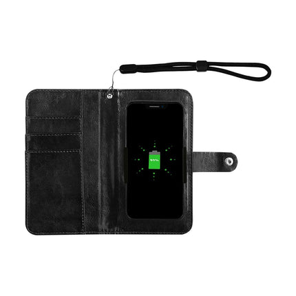 Flip Leather Purse for Mobile Phone(Model1704)
