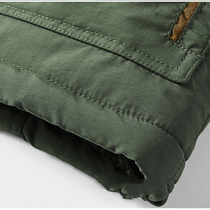 Thick Loose Young Brown Cotton Clothes