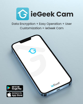 ieGeek Video Doorbell Wireless with Chime 2K HD Doorbell Camera, Smart Home Security Door Bell Voice Message and Changer