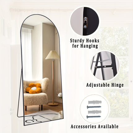 Modern Design Standing Floor Mirror, Full Body Mirror