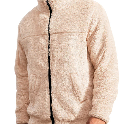 Leisure Sports Loose Zip Bejirog Stand-up Collar Jacket