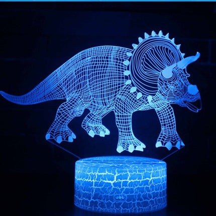 Dinosaur series colorful 3D night lights