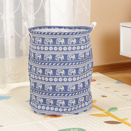 Home Fabric Folding Storage Dirty Laundry Basket