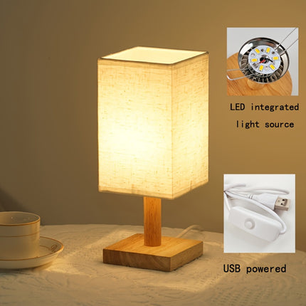 Retro Nostalgic USB Powered Desk Lamp - Creative and Minimalist Bedside Lamp for Home Decor