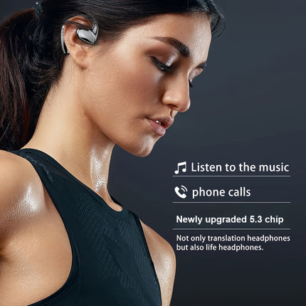 Translation Earphone 144 Languages Instant Translate Smart Voice Translator Wireless