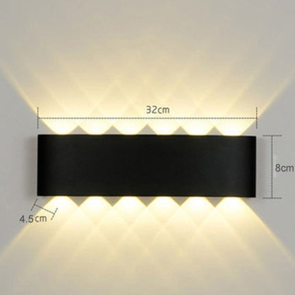 Led Wall Lamp Bedroom Bedside Lamp Garden Decoration Living Room Background Wall Lamp Waterproof Outdoor Spotlight