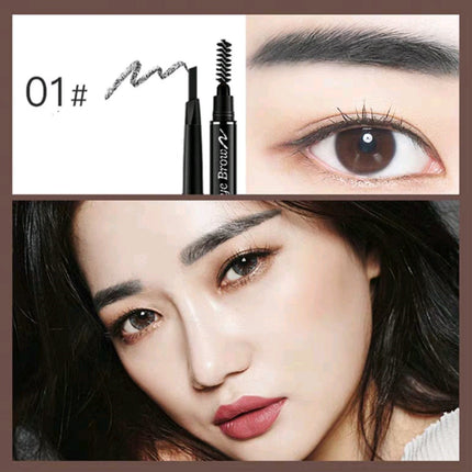 Double head rotating eyebrow pencil