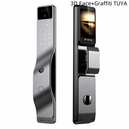 Automatic Face Recognition Intelligent Fingerprint Password Lock