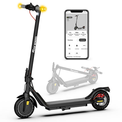 5Th Wheel Electric Scooter for Teenagers & Students - Lightweight, Foldable