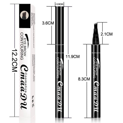 CmaaDu 4-head Eyebrow  4-point Eyebrow Pencil
