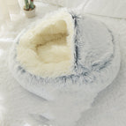 Plush grey / 35x35cm