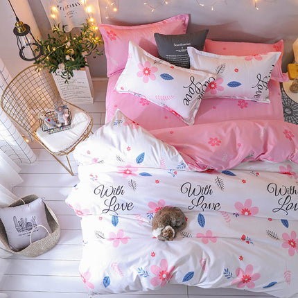 Four-piece Bedding Lefu Cotton Leisure Series