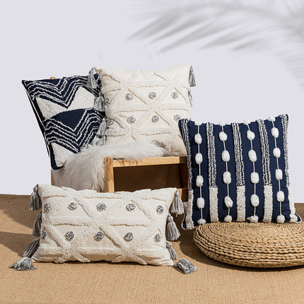 Bohemian Pillow Ins Style Simple Nordic Tufted Pillowcase