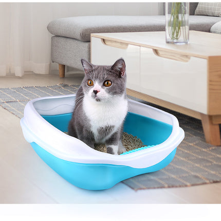 Semi Enclosed Cat Sized Thickened Splash Proof Toilet