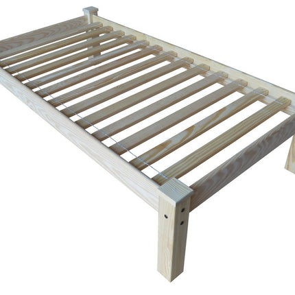 Natural Solid Wood Twin Bed Frame