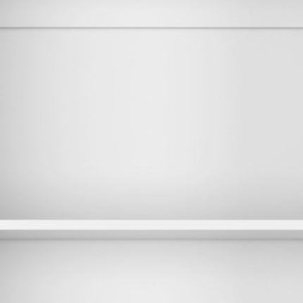 Set of Three White Wood Fourteen Tier Modular Bookcase