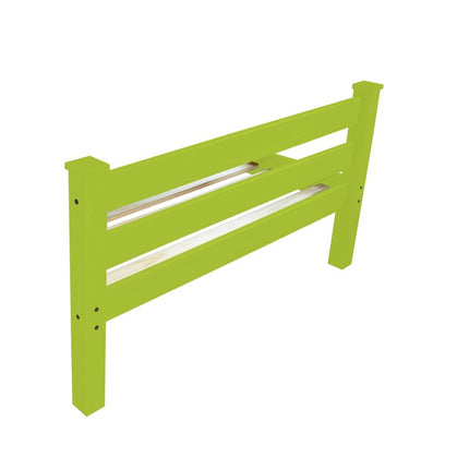 Lime Green Solid Wood Full Bed Frame