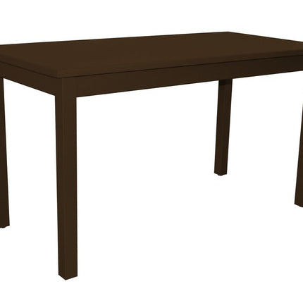 60" Coffee Solid Wood Dining Table