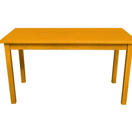 60" Goldenrod Solid Wood Dining Table
