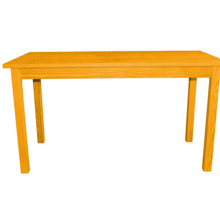 60" Goldenrod Solid Wood Dining Table
