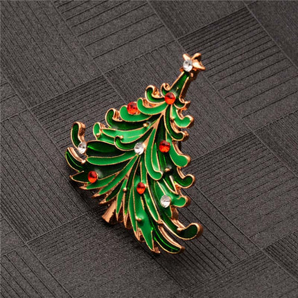 Brooch with Brooch Pin on Christmas Day