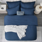 Navy Blue / twin、twin xl(68.11''*90.16'')