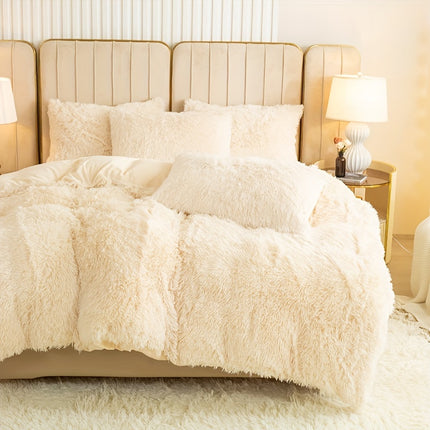 Duvet Cover Set, Winter Bedding, Machine Washable, Zipper Closure