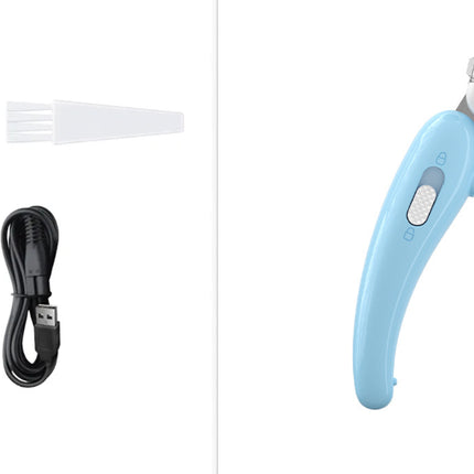 Pets Dog Paw Trimmer With LED Light Fully Waterproof Pet Hair Trimmer