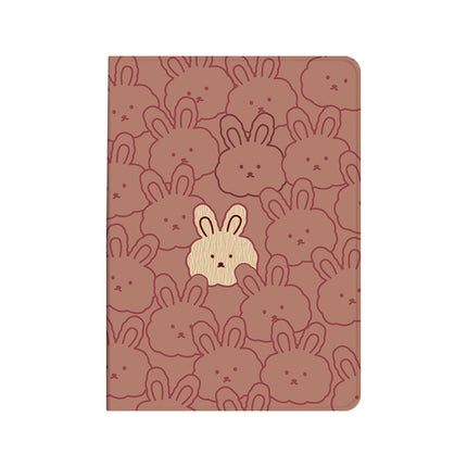 Cartoon Cute Rabbit Silicone Computer Case