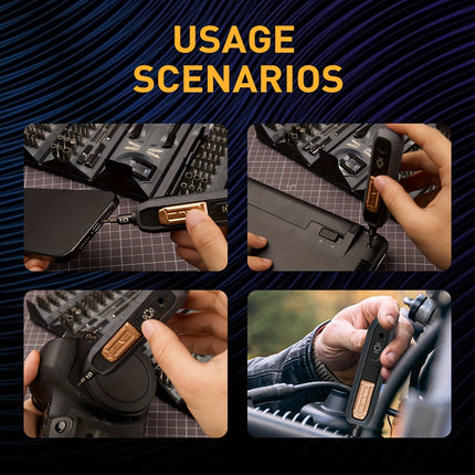 Manual 180in1 Precision Screwdriver Set, with A Stylish Square Storage Box Design. A Professional