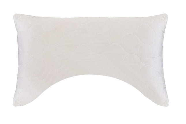 Cotton Wool Hypoallergenic Ergonomic Queen Size Bed Pillow