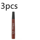 3pcs No3 reddish brown / English packaging