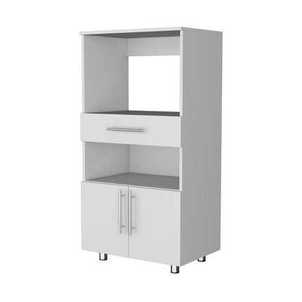 17" White Wood Pantry Or Storage Closet