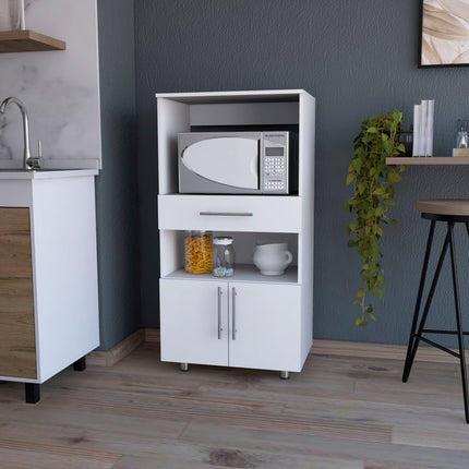 17" White Wood Pantry Or Storage Closet