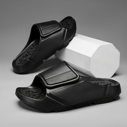 2 pcs Men'S Massage Sandals, New Style for Summer 2025, Breathable, Fashionable, And Comfortable