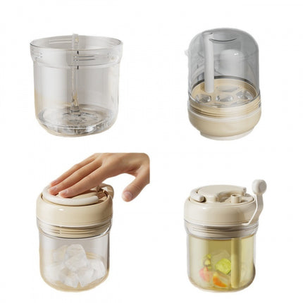 3-in-1 Ice Cube Tray Water Cup Household Breakfast Cup