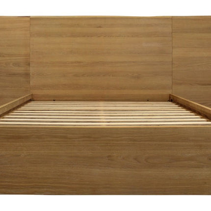 Natural Wood Queen Bed Frame