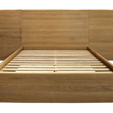 Natural Wood Queen Bed Frame