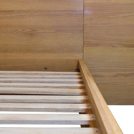 Natural Wood Queen Bed Frame