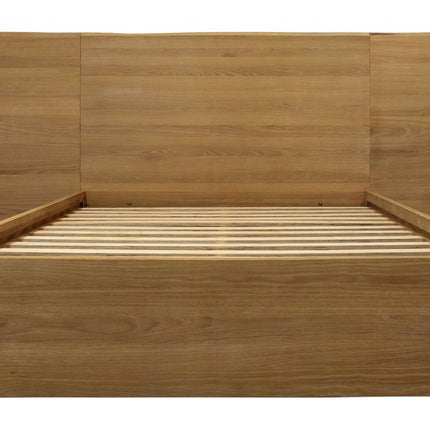 Natural Wood Queen Bed Frame