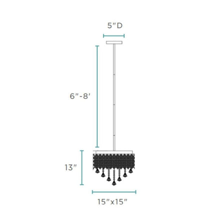 Silver And Clear Nine Light Crystal Dimmable Chandelier With Clear Shades