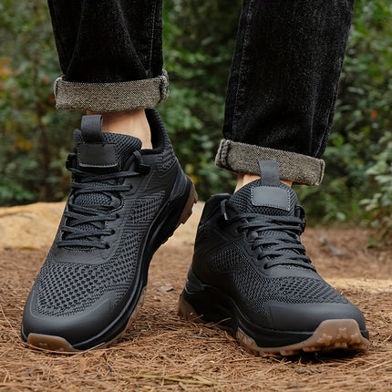 Men's All-Terrain Hiking, Running & Gym Shoes Traction, Breathable Low-Top Outdoor Sneakers
