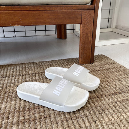 Simple female slippers