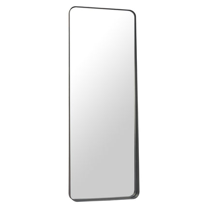 66" Black Steel Framed Full Length Mirror
