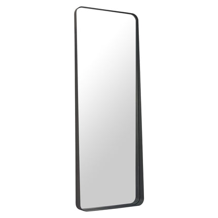 66" Black Steel Framed Full Length Mirror
