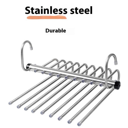 Stainless Steel Folding Pant Rack