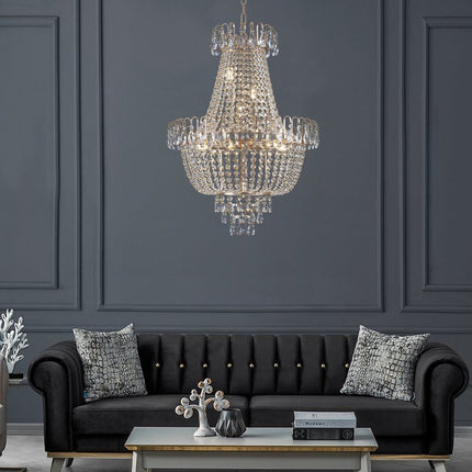 Gold Chandelier Metal Ceiling Light