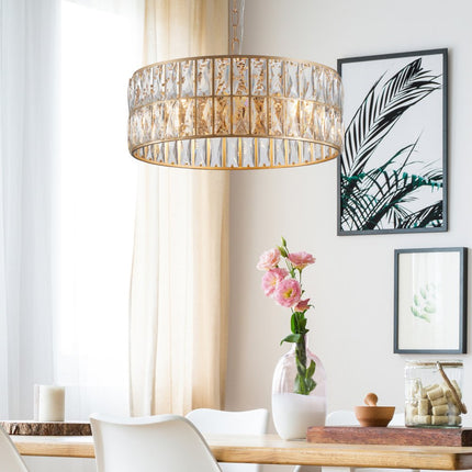 Gold Chandelier Metal Ceiling Light