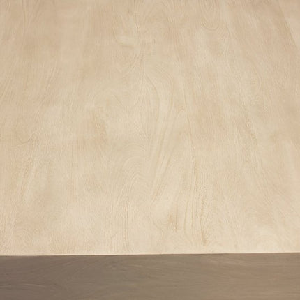72" Natural Solid Wood Distressed Coffee Table